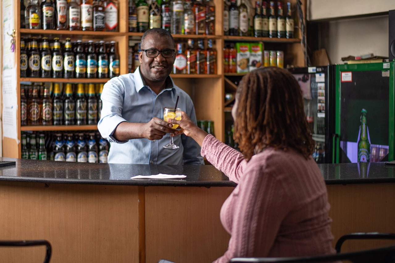 Hotel bar