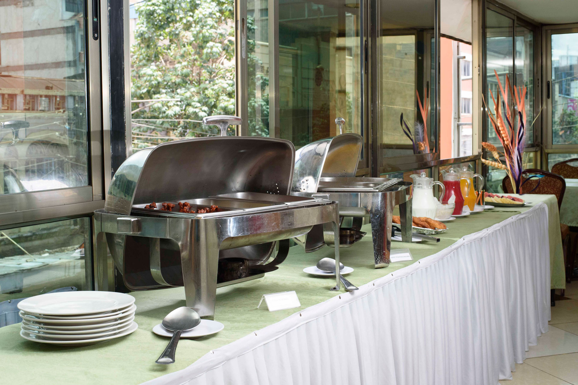 Breakfast buffet