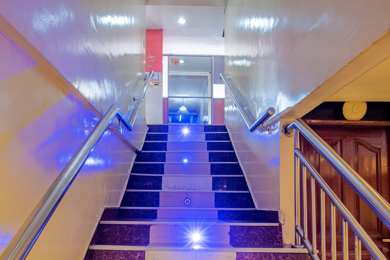 Hotel staircase